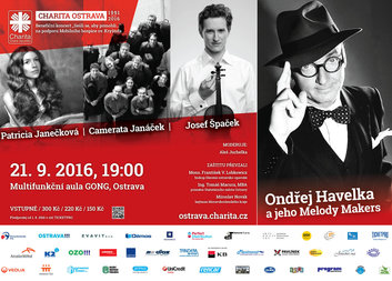 O. Havelka a jeho Melody Makers, J. Špaček, P. Janečková a Camerata Janáček - Sešli se, aby pomohli