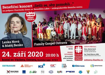 Lenka Nová & Matěj Benko a Family Gospel Ostrava - 24. 9. 2020