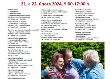 Dny otevřených dveří v Charitě Ostrava - 21. - 22. 2. 2024