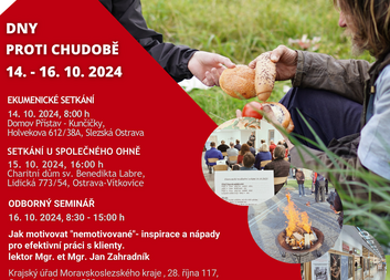 Dny proti chudobě v Ostravě - výstava do 18. 11. 2024