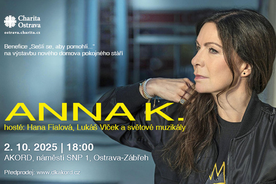 Anna K. a hosté - koncert - 2. 10. 2025