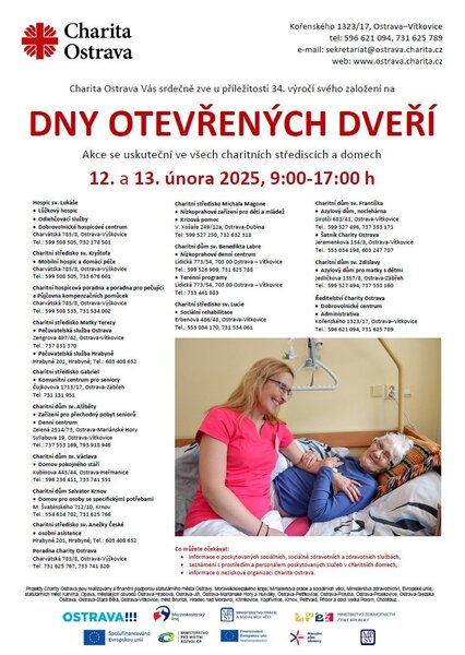 Den otevřených dveří - Charita Ostrava 2025