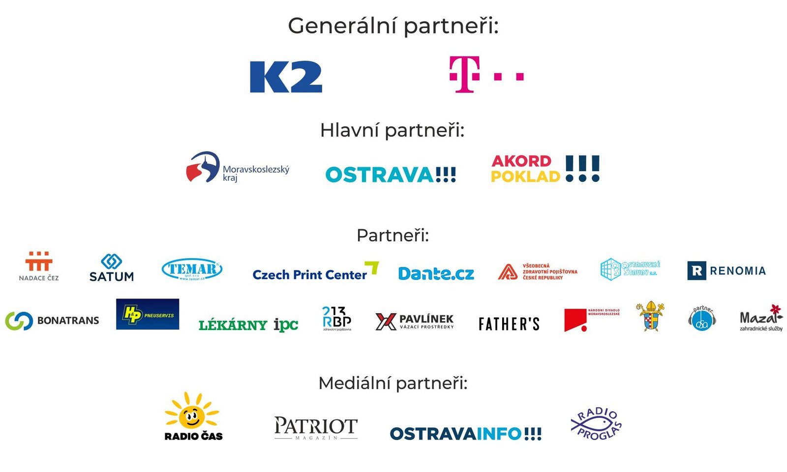 Partneři koncertru 2025
