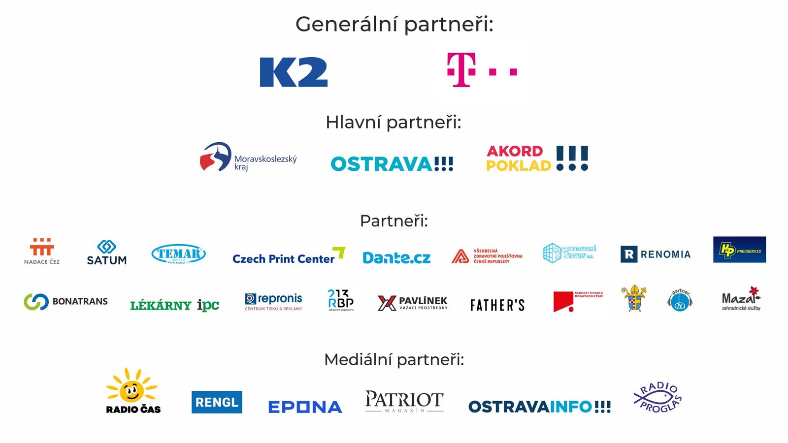 Partneři koncertru 2025