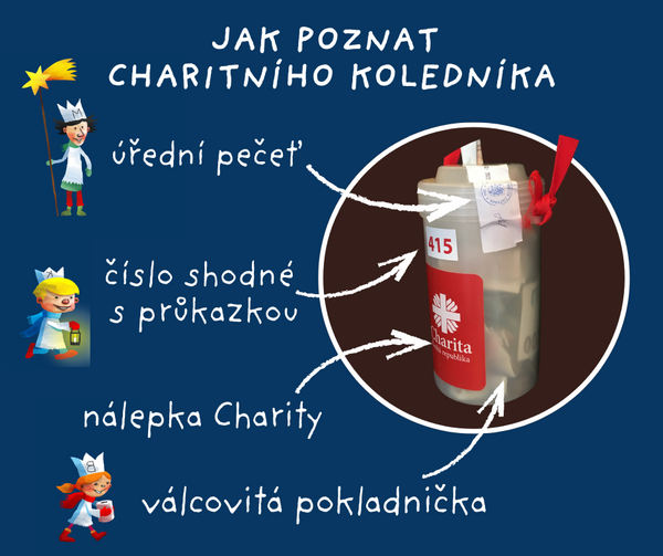 Jak poznat charitního koledníka
