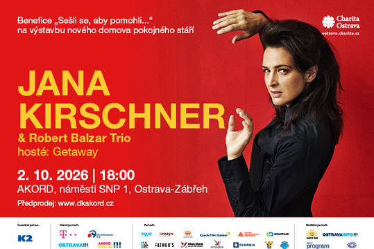 Jana Kirschner, Getaway – koncert - 2. 10. 2026